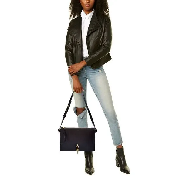 Allsaints Sheringham Leather Shoulder Bag - Picture 4 of 4